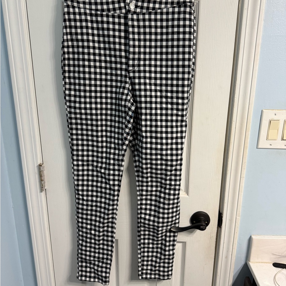 Free People gingham pants